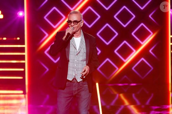 Exclusif - Jean-Pierre Mader chante son tube "Disparue" - Enregistrement de l'émission "M6 sur son 31", présentée par E.Gossuin et diffusée le 31 décembre sur M6 © Christophe Clovis / Bestimage