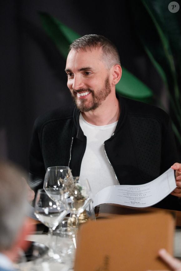 Exclusif - Christophe Willem - Tournage de l'émission "Panique au 31", scénarisée par A.Ducret et T.Villa, réalisée par G.Leforestier, diffusée le 30 décembre 2024 sur TF1.
© Christophe Clovis / Bestimage