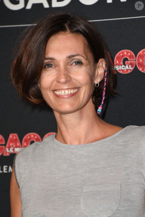Adeline Blondieau arrivant à la première de Chicago The Musical qui s'est tenue au Théâtre Mogador, à Paris, France, le 26 septembre 2018. Photo par Mireille Ampilhac/ABACAPRESS.COM