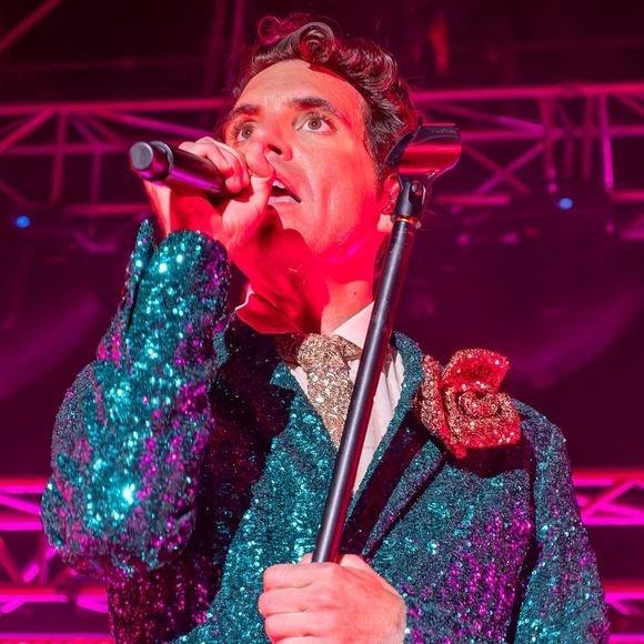 Le chanteur Mika, nom de scène de Michael Holbrook Penniman Jr, se produit en concert au festival d'été de Marostica, en Italie. Photo par Backgrid UK/ Bestimage