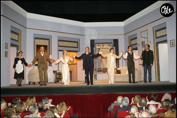 EXCLUSIF - FABIENNE GALULA, GÉRARD DARIE, LÉA DRUCKER, BRUNO SOLO, JEAN-NOËL BROUTE, ROMAIN THUNIN ET CHRISTIAN BUJEAU - PERSONNES AYANT ASSISTÉ À LA PIÈCE DE THÉÂTRE « LE SYSTÈME RIBADIER » AU THÉÂTRE MONTPARNASSE