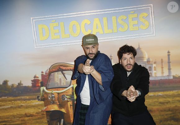 Ali Bougheraba, Redouane Bougheraba - Avant-Première du film "Délocalisés" à l'UGC Ciné Cité Bercy à Paris le 4 mars 2025. © Marc Ausset-Lacroix/Bestimage