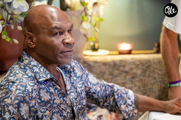Mike Tyson passe une soirée au restaurant Bellucci lors du Mary Jane Festival à Berlin le 11 juin 2026.