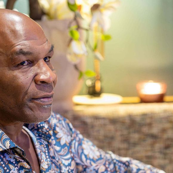 Mike Tyson passe une soirée au restaurant Bellucci lors du Mary Jane Festival à Berlin le 11 juin 2026.