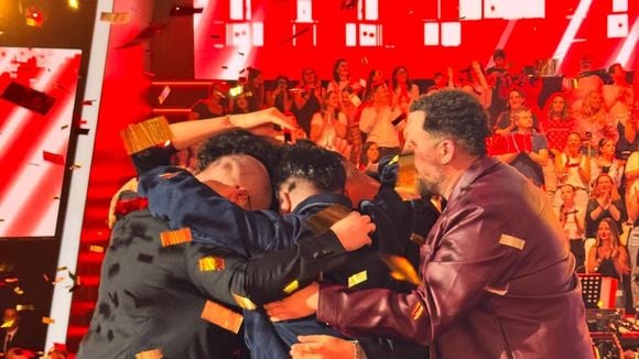 Photo : Une sixième victoire pour Florent Pagny après Stephan Rizon,  Slimane, Marghe, Nour et Anne Sila lors de la saison "All Stars" Il Cello,  le trio de Florent Pagny, a remporté