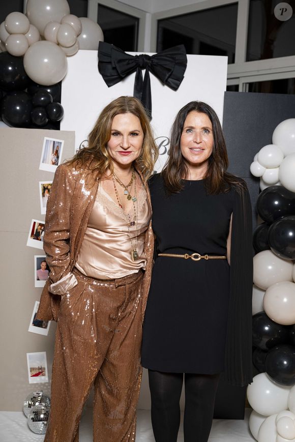 Exclusif - Anne Mondy et Sandrine Diouf  lors de l'anniversaire surprise de M.Berdah (43 ans) au Pavillon Gravelle à Paris le 26 novembre 2024 avec tous ses amis influenceurs.

© Pierre Perusseau / Bestimage