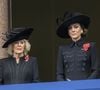 Les nouvelles étaient si bonnes du côté de Buckingham

Camilla Parker Bowles, reine consort d'Angleterre, Catherine (Kate) Middleton, princesse de Galles - La famille royale honore les disparus des deux guerres mondiales lors de la cérémonie Remembrance Sunday ( Dimanche du souvenir ) au Cénotaphe à Londres