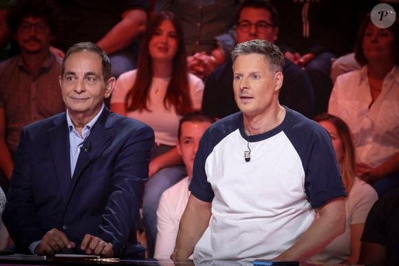 Exclusif - Laurent Fontaine, Matthieu Delormeau - Emission "Tout beau, tout n9uf" présentée par C. Hanouna sur W9 à Paris le 11 septembre 2025. © Jack Tribeca / Bestimage
