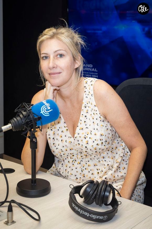 Exclusif - Amanda Sthers - Amanda Sthers était l'invitée de S.Nadjar à Radio J - Paris le 16/06/2022 - © Jack Tribeca / Bestimage