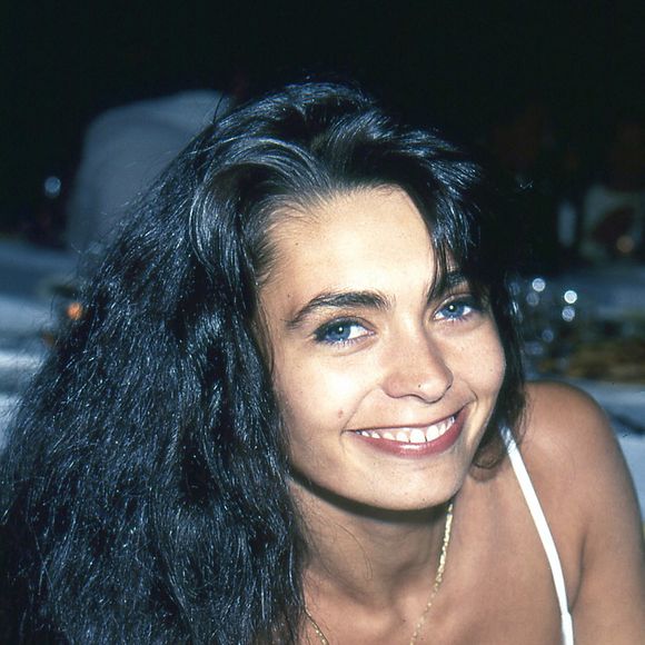 Adeline Blondieau lors d'une soirée Barclay en 1992 
JLPPA / Bestimage