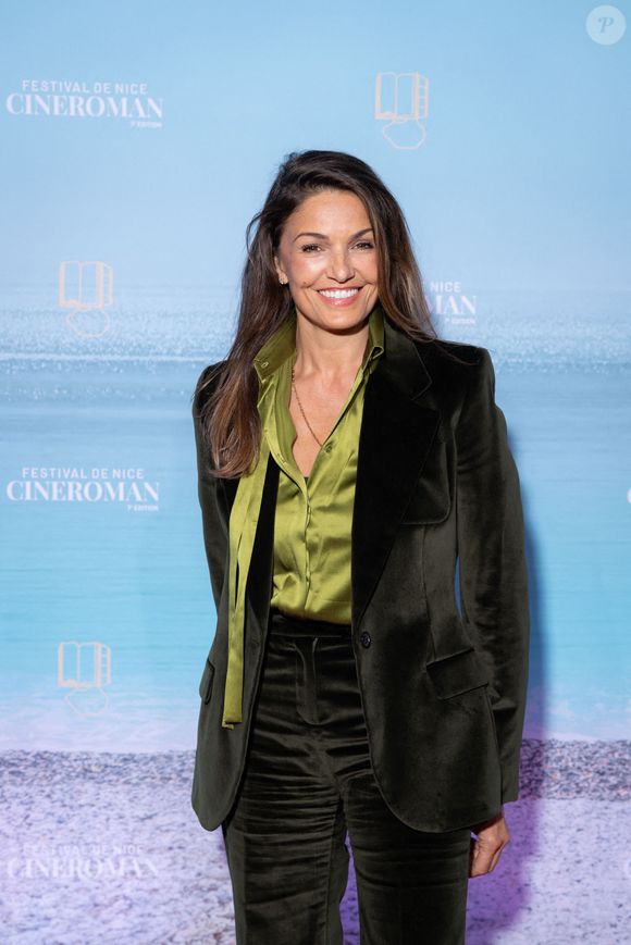 Nadia Fares assiste au tapis rouge d'ouverture du 7ème Festival du Film Cinéroman à Nice. Photo by Shootpix/ABACAPRESS.COM