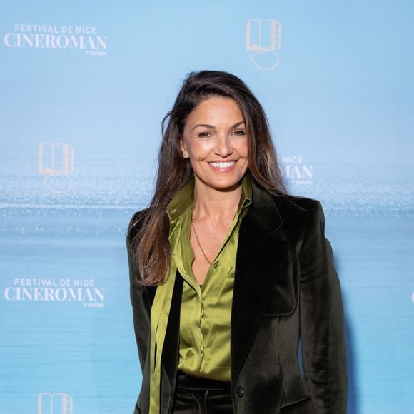 Nadia Fares assiste au tapis rouge d'ouverture du 7ème Festival du Film Cinéroman à Nice. Photo by Shootpix/ABACAPRESS.COM