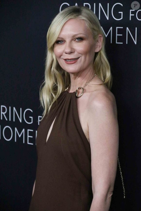 Kirsten Dunst au dîner Caring for Women de la Fondation Kering le 11 septembre 2025, New York © PPS/Bestimage