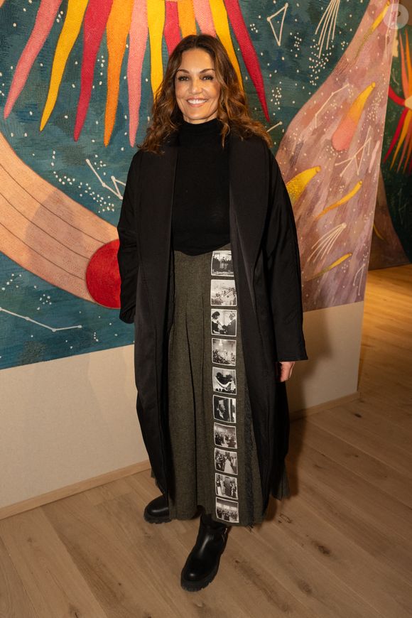 Nadia Fares assiste au défilé Christian Dior pendant la semaine de la mode haute couture printemps-été 2025 le 27 janvier 2025 à Paris, France. Photo by Laurent Zabulon/ABACAPRESS.COM