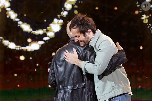 Florent Pagny et Vianney - Enregistrement de l'émission "Avec Florent, tout le monde ELA" à La Seine Musicale à Paris, diffusée le 1er septembre à 21h10 sur TF1 © Cyril Moreau-Dominique Jacovides / Bestimage