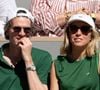 Amélie Etasse avec un ami lors des Internationaux de France de Tennis de Roland Garros 2025. Paris, le 30 mai 2025. @Laurent Zabulon ABACA