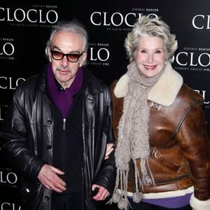 Archives - Danièle Gilbert et son mari Patrick Scemama lors de la première du film "Cloclo" à Paris, le 5 mars 2011.
