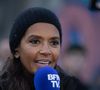 "S’il vient je m’en vais. J’espère qu’un autre groupe aura la gentillesse de m’héberger.", affirmait-elle haut et fort avant d'ajouter à propos de son ennemi juré : "Il est hors de question que je sois dans le même groupe et sur la même photo qu’une personne qui me harcèle, me méprise et m’insulte sans arrêt depuis sept ans, qui me critique ouvertement, qui va très très loin depuis longtemps. Encore hier, il a attaqué le wokisme, il s’est présenté comme pro-Elon Musk, il a raconté qu’il voulait lui envoyer des chocolats etc."

Karine Le Marchand soutient les agriculteurs sur le barrage de l'Autoroute A4 à hauteur de Jossigny en Seine et Marne le 29 Janvier 2024. Comme elle l'avait annoncé la semaine dernière, l'animatrice de l'émission "L'amour est dans le pré", Karine Le Marchand, a amené près de 200 croissants aux agriculteurs sur un barrage sur l'autoroute A4.
© Jeremy Melloul - Pierre Perusseau / Bestimage