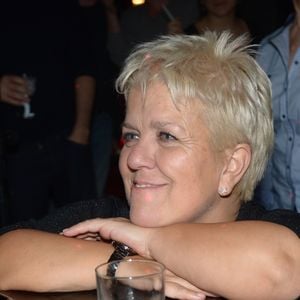 Archive - Mimie Mathy - After Show des "enfoires" chez Castel a Paris, le 28 janvier 2013