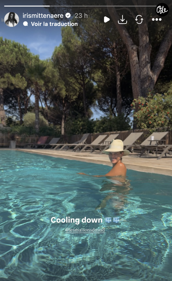 Iris Mittenaere Août 2026 Instagram