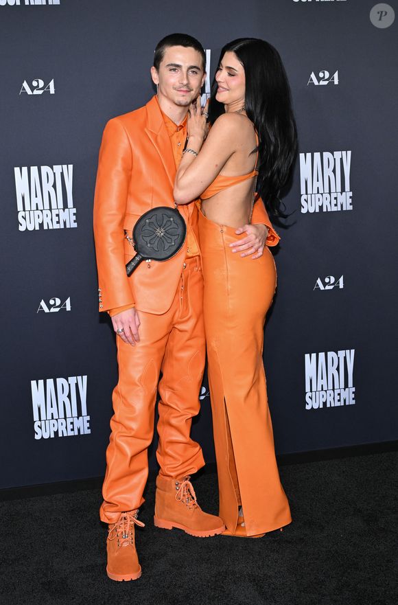 8 décembre 2025.
Projection de 'Marty Supreme' au Academy Theatre, Los Angeles, CA. USA
Ici, Timothee Chalamet et Kylie Jenner 

Photo : AGENCE / BESTIMAGE