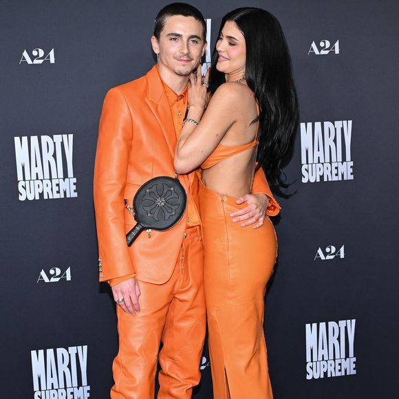 8 décembre 2025.
Projection de 'Marty Supreme' au Academy Theatre, Los Angeles, CA. USA
Ici, Timothee Chalamet et Kylie Jenner 

Photo : AGENCE / BESTIMAGE