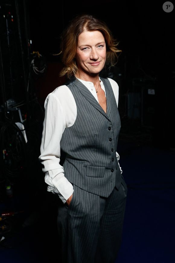 Exclusif - Carole Gaessler - Backstage - Enregistrement de l'émission "La Boîte à Secrets N°19" dans les studios de la Cité du Cinéma à Saint-Denis, présentée par F.Bollaert et diffusée le 3 janvier sur France 3
© Christophe Clovis / Bestimage