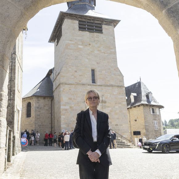 Claude Chirac - Messe en hommage à Bernadette Chirac à l'église Saint-Martial en Corrèze, le 14 juin 2026.
© Frédéric Maligne / Bestimage
