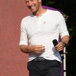 Chris Martin à la soirée 2018 Global Citizens Music Festival à Central Park à New York, le 29 septembre 2018