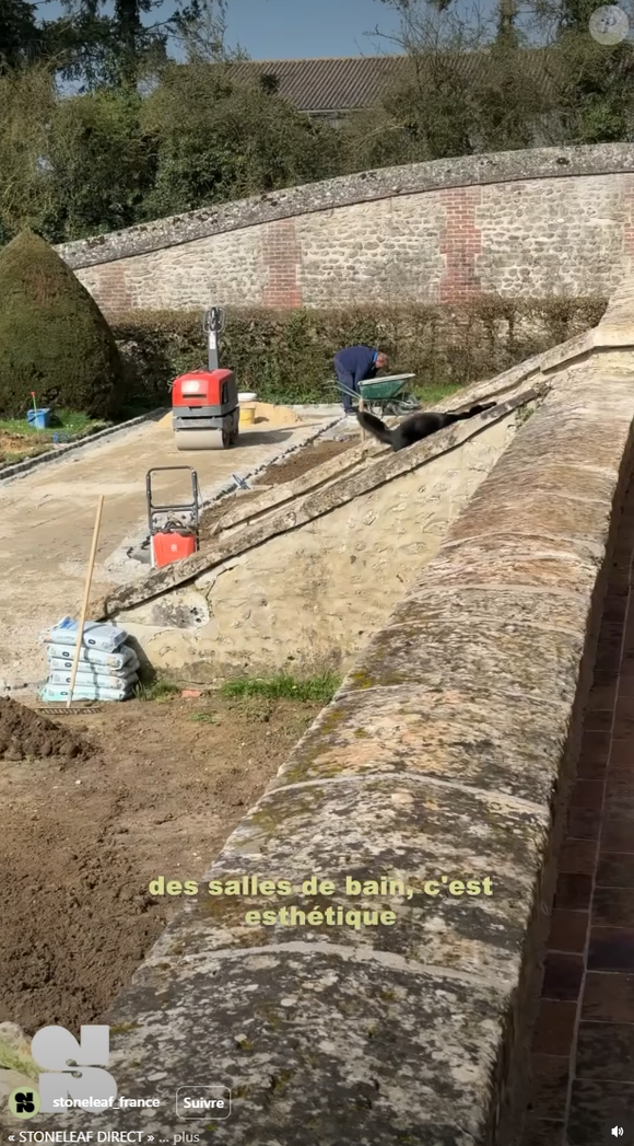 M. Pokora ouvre les portes de sa maison de campagne.