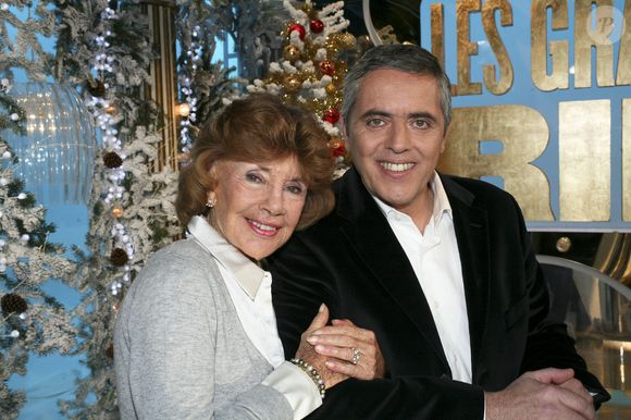 Francine Distel et son fils Laurent 2014 - Portrait - Paris le 18 novembre 2014