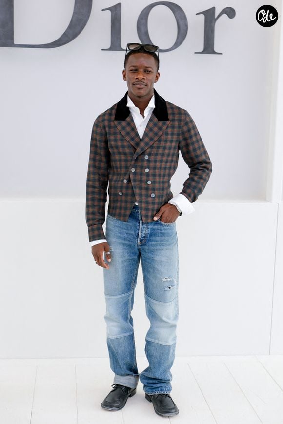 Mamadou Sidibe au photocall du défilé Christian Dior Collection Femme Prêt-à-Porter Printemps/Eté 2027 lors de la Fashion Week de Paris (PFW) au Jardin des Tuileries, à Paris, France, le 29 septembre 2026. © Olivier Borde/Bestimage