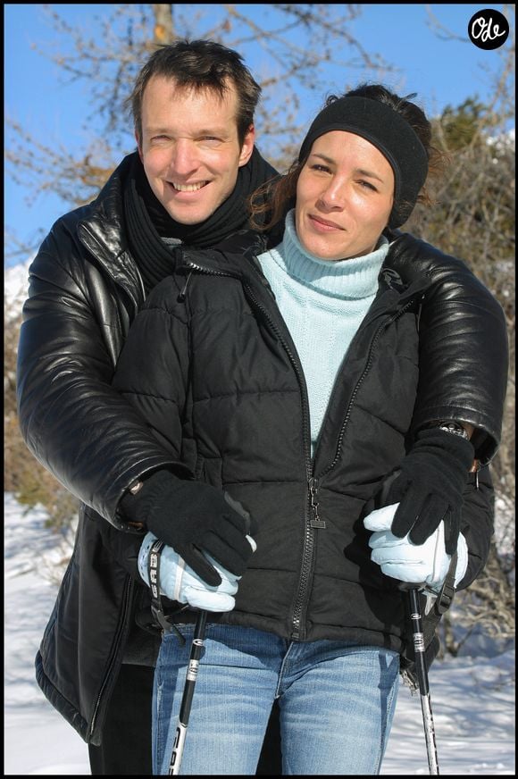 Exclusif : Stéphane Rotenberg et son épouse Nathalie, le 25 janvier 2004.

© Guillaume Gaffiot / Bestimage