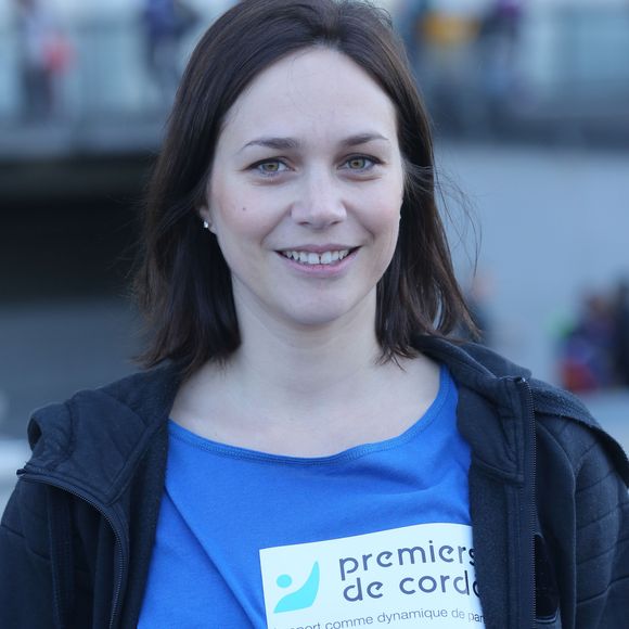 Nathalie Péchalat - Journée Evasion au Stade de France à Saint Denis pour soutenir la candidature olympique et paralympique 2024, le 10 mai 2017. © CVS/Bestimage