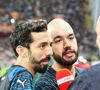 Ce travail leur a permis de revenir sur leur passé et d’accepter leurs réactions respectives

Bigflo et Oli lors du match amical entre le RC LENS Legendes et l'UNICEF au Stade Bollaert-Delelis le 6 juin 2023 à Lens, France. © Sylvain Lefevre/Abacapress.com