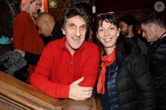 Corinne et Gilles Benizio (Shirley et Dino) à l'after-party du film "Il a déjà tes yeux" au Raspoutine à Paris, France, le 16 janvier 2017. © Rachid Bellak/Bestimage