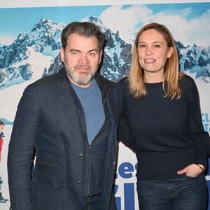 Clovis Cornillac et sa femme Lilou Fogli - Avant-Première du film "Les Têtes givrées" à 'UGC Bercy à Paris le 5 février 2023.
© Guirec Coadic / Bestimage