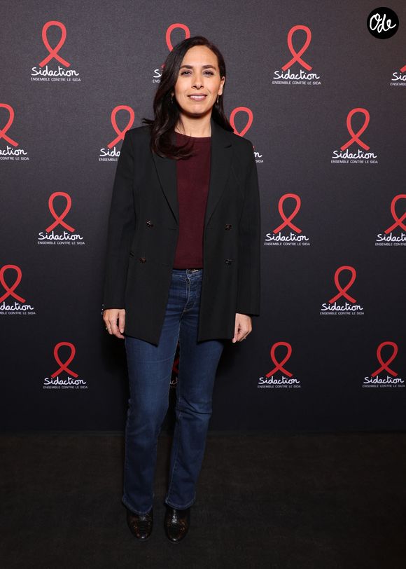 Salhia Brakhlia - Soirée de lancement du Sidaction 2026 au Lido à Paris le 16 Mars 2026. © Denis Guignebourg/Bestimage