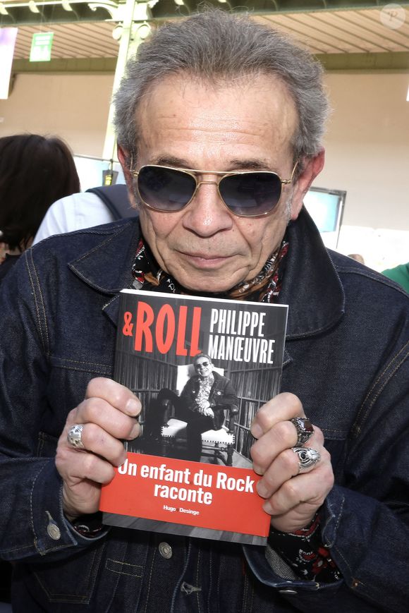 Philippe Manoeuvre lors du 5ème festival du Livre de Paris au Grand Palais à Paris, France, le 18 avril 2026. Les 17, 18 et 19 avril 2026, le Festival du livre de Paris célébrera les livres et la lecture, sous toutes ses formes, pour tous les publics. © Cédric Perrin/BestImage