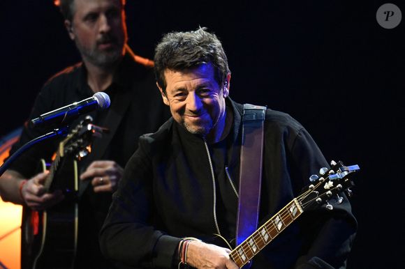 Patrick Bruel -Patrick Bruel est au Grand Palais pour un concert exclusif à l'occasion des 200 ans du Figaro à Paris le 15 janvier 2026.  © Lionel Urman/Bestimage