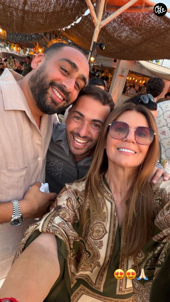 Thylane Blondeau et Benjamin Attal ont célébré leur union une seconde fois. Capture d'écran Instagram