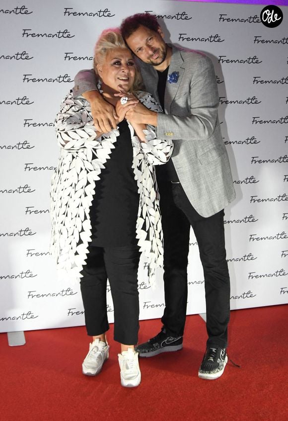 Marianne James,Eric Antoine à la Fremantle Party pendant le MIPCOM à Cannes, France, le 17 octobre 2022. Photo par Gigi Iorio/Splash News/ABACAPRESS.COM