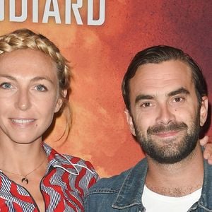 Amélie Etasse et un ami - Avant-première du film "Les frères sisters" au cinéma l'UGC Normandie à Paris le 11 septembre 2018. © Coadic Guirec/Bestimage