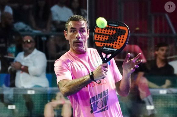 “Car mon fils du même âge s’entraîne dans ces mêmes stades parisiens”, ajoute Robert Pirès

Robert Pirès lors de la1ère édition du BullPadel Show à la Pinède Gould à Juan-les-Pins, France, le 28 juin 2024. © Norbert Scanella/Panoramic/Bestimage