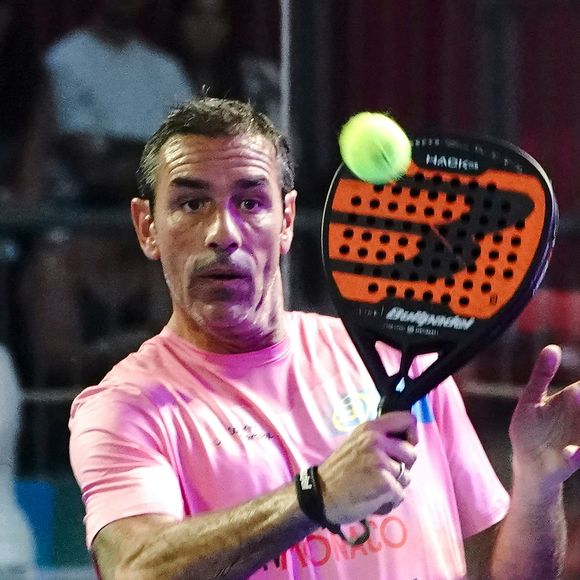 “Car mon fils du même âge s’entraîne dans ces mêmes stades parisiens”, ajoute Robert Pirès

Robert Pirès lors de la1ère édition du BullPadel Show à la Pinède Gould à Juan-les-Pins, France, le 28 juin 2024. © Norbert Scanella/Panoramic/Bestimage