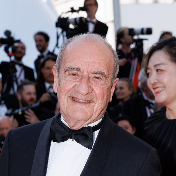 Pierre Lescure - Montée des marches de la cérémonie de clôture du 78ème Festival International du Film de Cannes, au Palais des Festivals à Cannes. Le 24 mai 2025
© Jacovides-Moreau / Bestimage