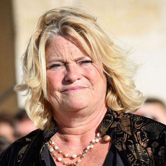 Marina Carrère d'Encausse - Hommage national à Hélène Carrère d'Encausse aux Invalides à Paris le 3 octobre 2023.

© Eric Tschaen / Pool / Bestimage