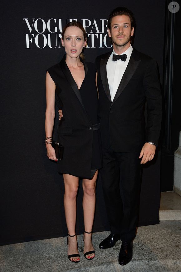Gaspard Ulliel et Gaëlle Pietri assistant au Gala de la Fondation Vogue dans le cadre de la Semaine de la mode de Paris au Palais Galliera à Paris, France, le 9 juillet 2014. 
Photo par Nicolas Briquet/ABACAPRESS.COM