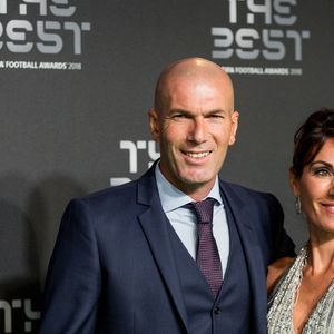 Zinedine Zidane et sa femme Véronique - Les célébrités arrivent à la cérémonie des Trophées Fifa 2018 au Royal Festival Hall à Londres, Royaume Uni, le 25 septembre 2018. © Cyril Moreau/Bestimage