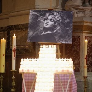 Messe commémorative pour l'actrice française Brigitte Bardot à l'église Saint-Roch à Paris, le 28 janvier 2026. Photo par Nasser Berzane/ABACAPRESS.COM